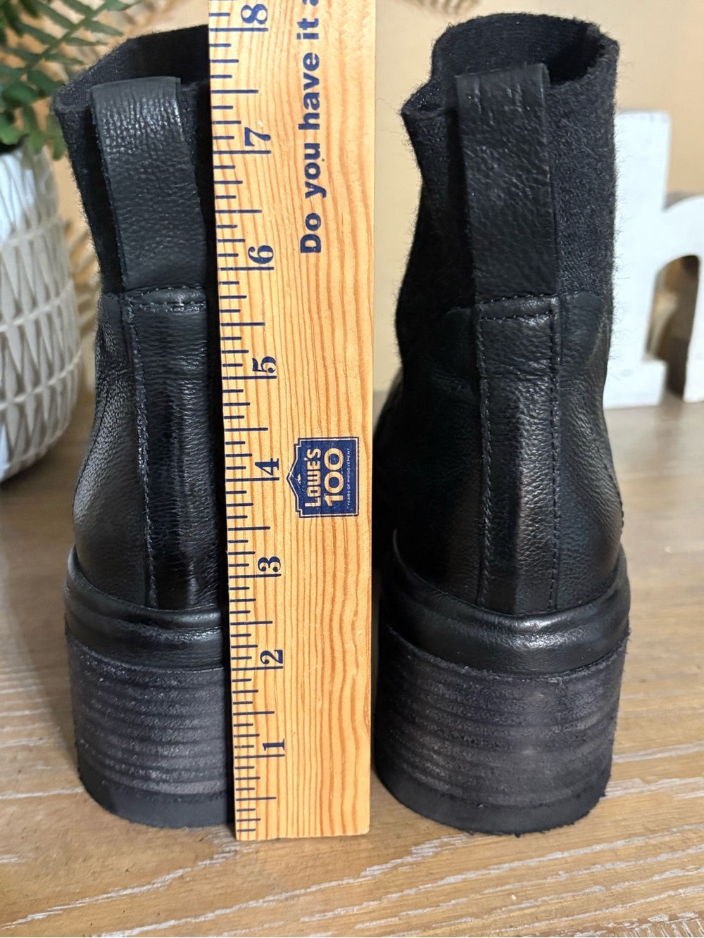 A.S.98 Edie Black Lug Sole Ankle
Boots Women's Size 6 - Picture 11 of 14